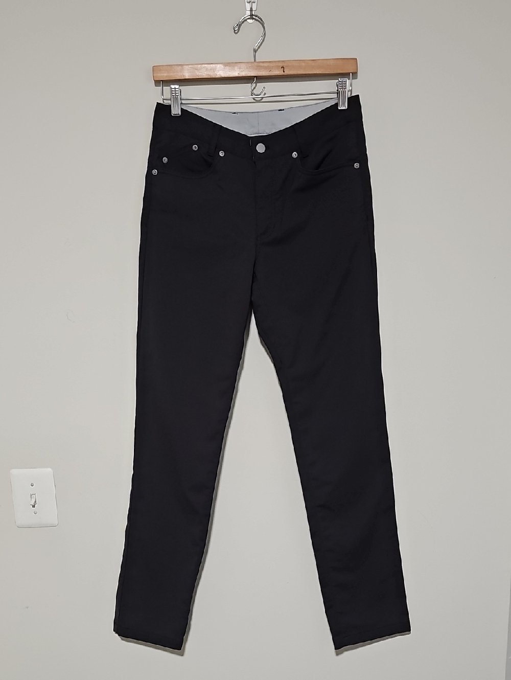 Outlier Slim Dungarees Mens 30 Charcoal Technical Workcloth‎ Pants Techwear ~